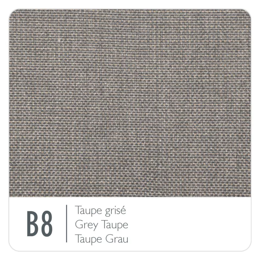 Fermob Bellevie 2-zits Loungebank Kussen Grey Taupe Deep Blue 5 Fermob Bellevie 2-zits Loungebank Kussen Grey Taupe Deep Blue - Afbeelding 3