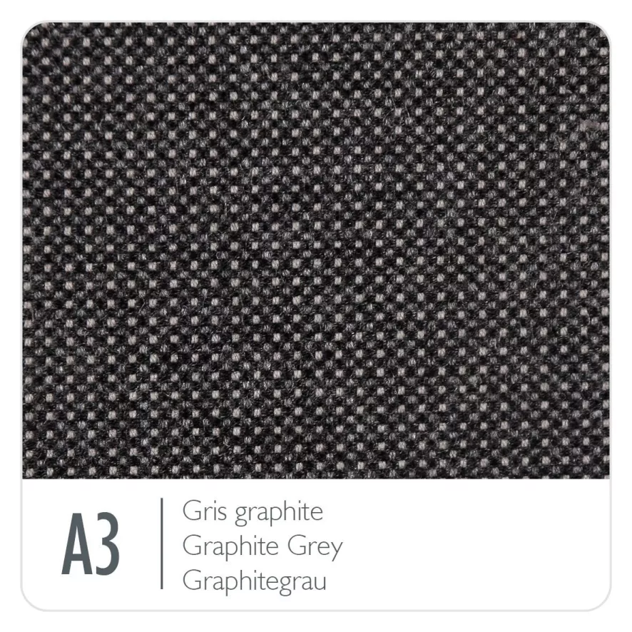 Fermob Bellevie Eetbank Kussen Antraciet Cotton White 8 Fermob Bellevie Eetbank Kussen Antraciet Cotton White - Afbeelding 6