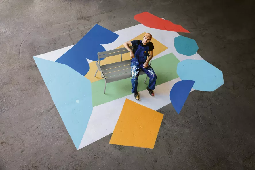 Fermob Luxembourg Tuinbank Met Rug En Armleuning Frosted Lemon 12 Fermob Luxembourg Tuinbank Met Rug En Armleuning Frosted Lemon - Afbeelding 10