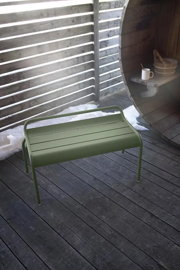 Fermob Luxembourg Tuinbank Zonder Rugleuning Red Ochre 9 Fermob Luxembourg Tuinbank Zonder Rugleuning Red Ochre - Afbeelding 7