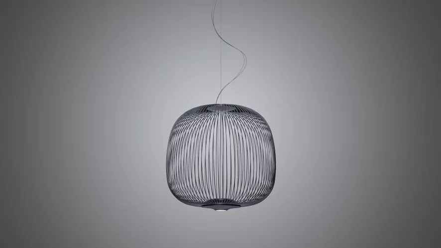 Foscarini Spokes 2 Midi Hanglamp Ø45 LED Dimbaar Grafiet 9 Foscarini Spokes 2 Midi Hanglamp Ø45 LED Dimbaar Grafiet - Afbeelding 7