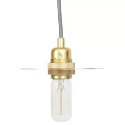 Frama Circle Shade Hanglamp Small Ø15 Messing