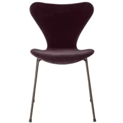 Fritz Hansen Vlinderstoel Series 7 Stoel Velvet Dark Plum