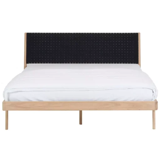 Gazzda Fawn Bed 180x200 Cotton Webbing Black