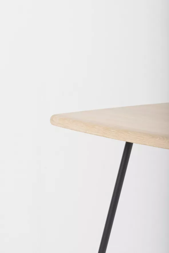 Gazzda Leina Bar Tafel 70x70 Natural, Wit Onderstel 17 Gazzda Leina Bar Tafel 70x70 Natural, Wit Onderstel - Afbeelding 15