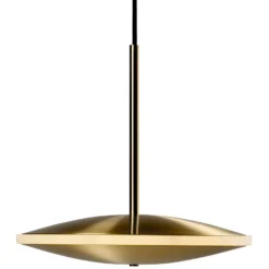 Graypants Chrona Dish 10 Horizontal Hanglamp Ø24 Messing