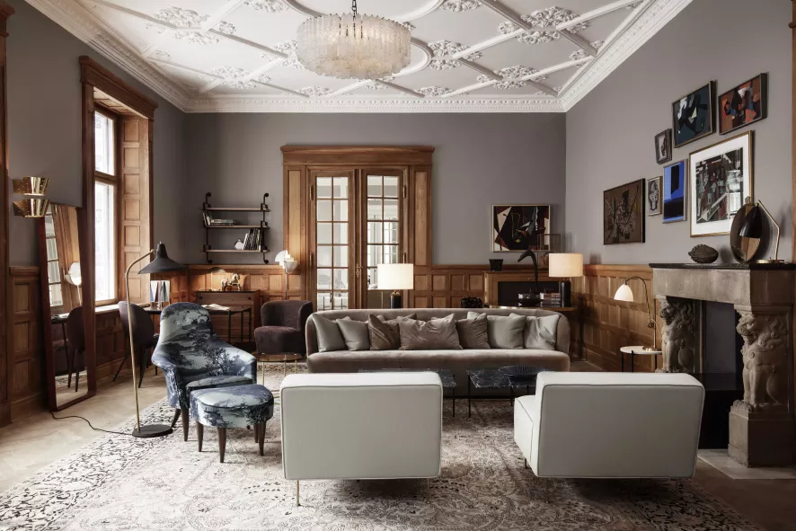 Gubi TS Salontafel 80x80 Zwart/grijs Marmer 6 Gubi TS Salontafel 80x80 Zwart/grijs Marmer - Afbeelding 4