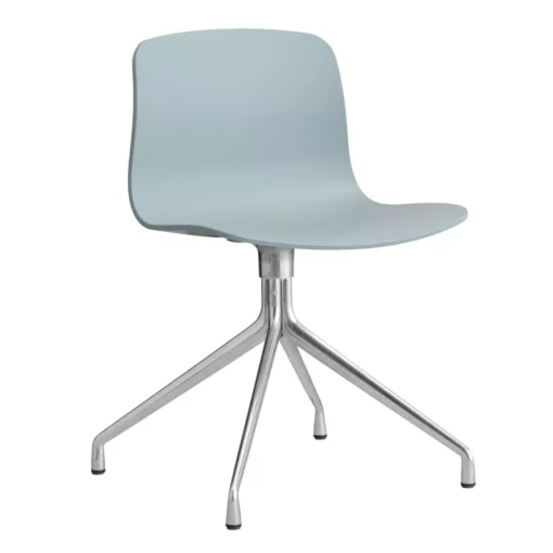 Hay AAC10 Stoel Aluminium Onderstel Dusty Blue