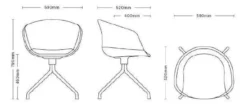 Hay About A Chair AAC21 Stoel, Sense Cognac, Zwart Onderstel -Winkel Voor Woninginrichting x886x886 hay about a chair aac 21 stoel afmeting.jpg.pagespeed.ic .0h1BGU3 KN