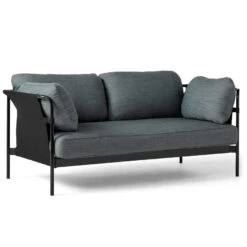 Hay Can Bank 2-zits Frame Zwart, Surface By Hay 990