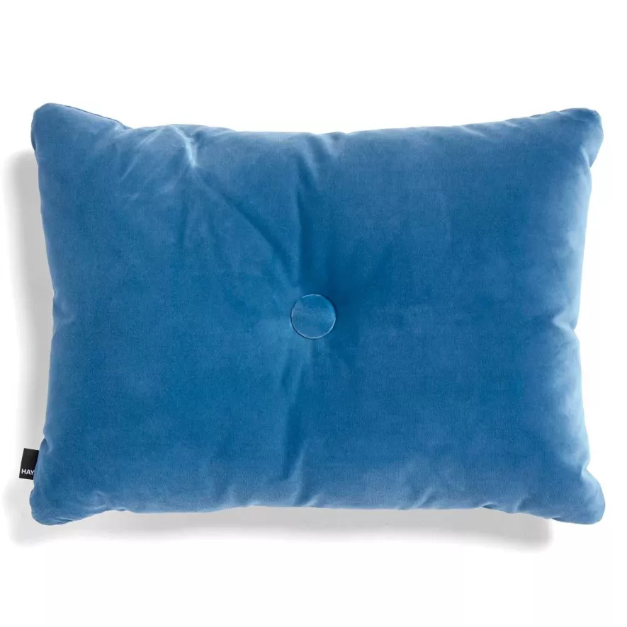 Hay Dot Cushion Soft Kussen 60x45 Blauw 3 Hay Dot Cushion Soft Kussen 60x45 Blauw