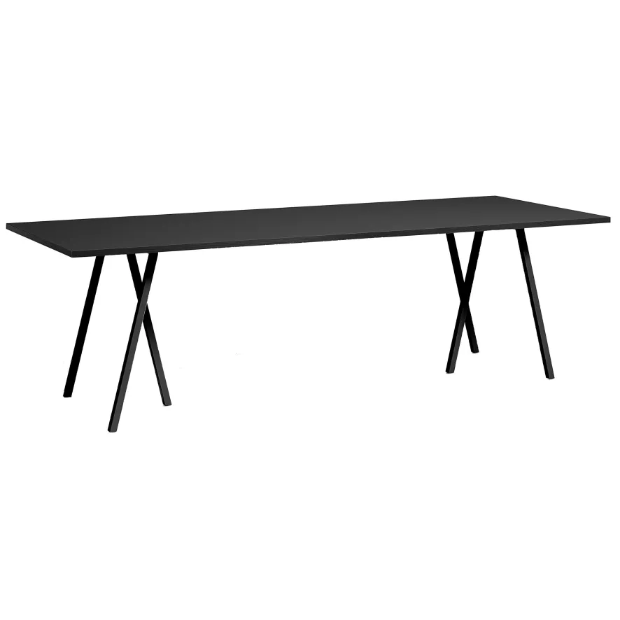 Hay Loop Stand Tafel Zwart 250x93 3 Hay Loop Stand Tafel Zwart 250x93