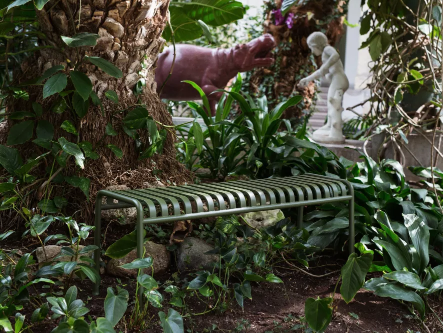 Hay Palissade Eetbank 120 Iron Red 4 Hay Palissade Eetbank 120 Iron Red - Afbeelding 2