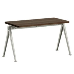 Hay Pyramid 11 Eetbank 85 Gerookt Eiken,beige Onderstel