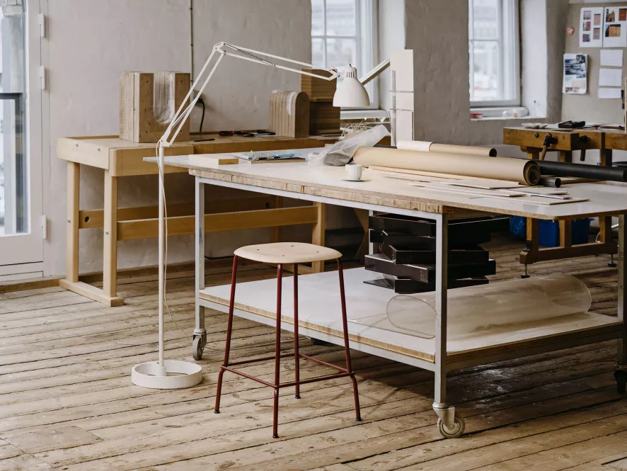 Hay Soft Edge 80 Barkruk 75cm Fall Red 4 Hay Soft Edge 80 Barkruk 75cm Fall Red - Afbeelding 2