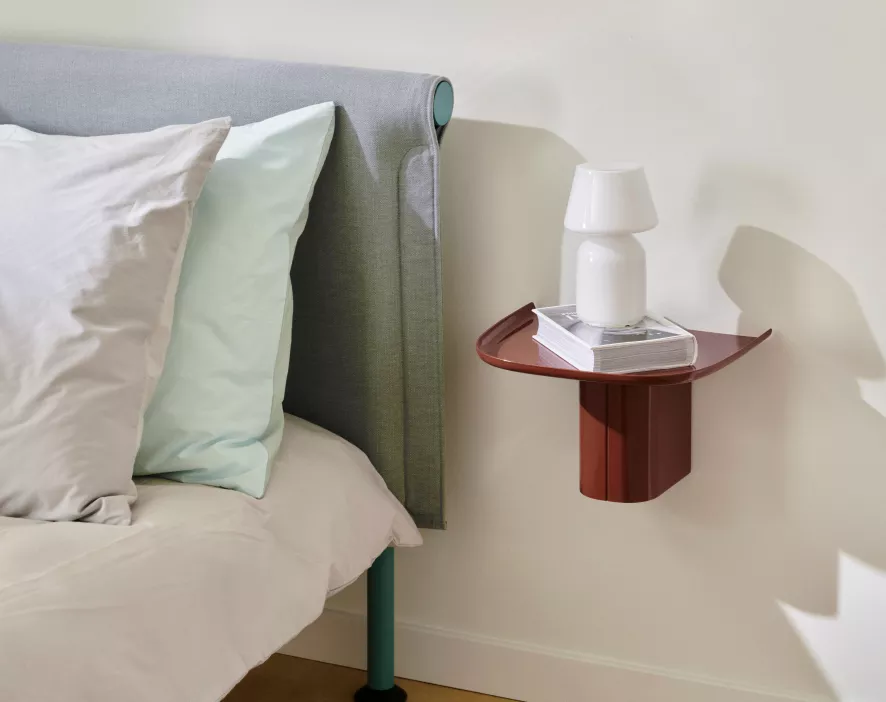 Hay Tamoto Bed 140x200 Bone Coating Headboard Linara 440 8 Hay Tamoto Bed 140x200 Bone Coating Headboard Linara 440 - Afbeelding 6