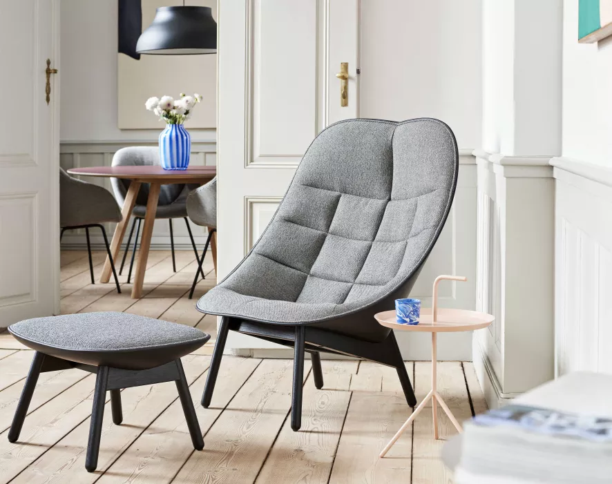 Hay Uchiwa Ottoman Gelakt Eiken - Mode 002 Remix 123 5 Hay Uchiwa Ottoman Gelakt Eiken - Mode 002 Remix 123 - Afbeelding 3