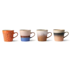 HKliving 70's Ceramic Americano Mok Kopjes Set Van 4 Friction -Winkel Voor Woninginrichting x886x886 hkliving 70 s ceramic americano mokken set van 43.jpg.pagespeed.ic .m4Xvdak56T