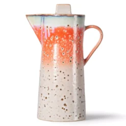 HKliving 70's Ceramic Coffee Pot Astroids
