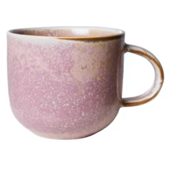 HKliving Chef Ceramic Mok Met Oor Rustic Pink