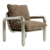HKliving Chrome Lounge Fauteuil Canvas, Brown -Winkel Voor Woninginrichting x886x886 hkliving chrome lounge fauteuil.jpg.pagespeed.ic .nr0ZrzYrvy