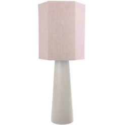 HKliving Cone Tafellamp L Hegagon Linnen