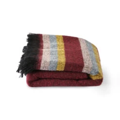 HKliving Doris For HKliving Plaid 130x150 Fluffy Throw Burgundy -Winkel Voor Woninginrichting x886x886 hkliving doris for hkliving plaid 130x1506.jpg.pagespeed.ic .WayLkyJWnZ