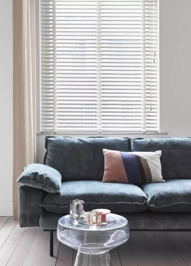 HKliving Retro Bank 3-zits Wafer/cream 9 HKliving Retro Bank 3-zits Wafer/cream - Afbeelding 7