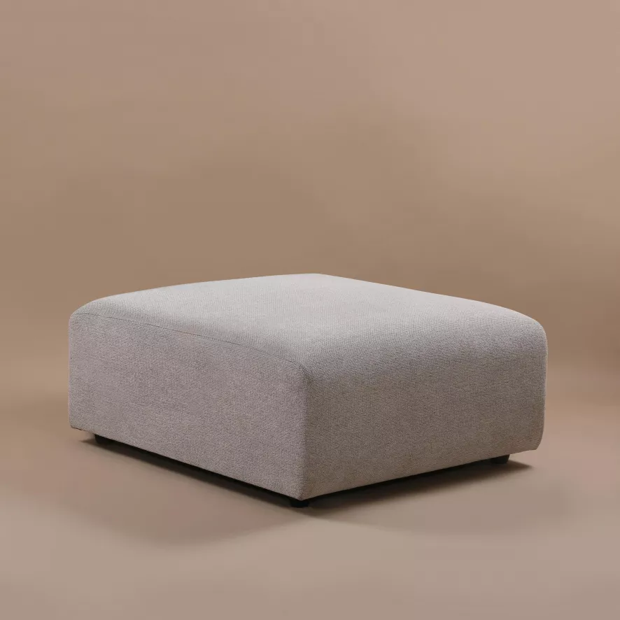 HKliving Tweedekansje - Jax Hocker Boucle Taupe 4 HKliving Tweedekansje - Jax Hocker Boucle Taupe - Afbeelding 2