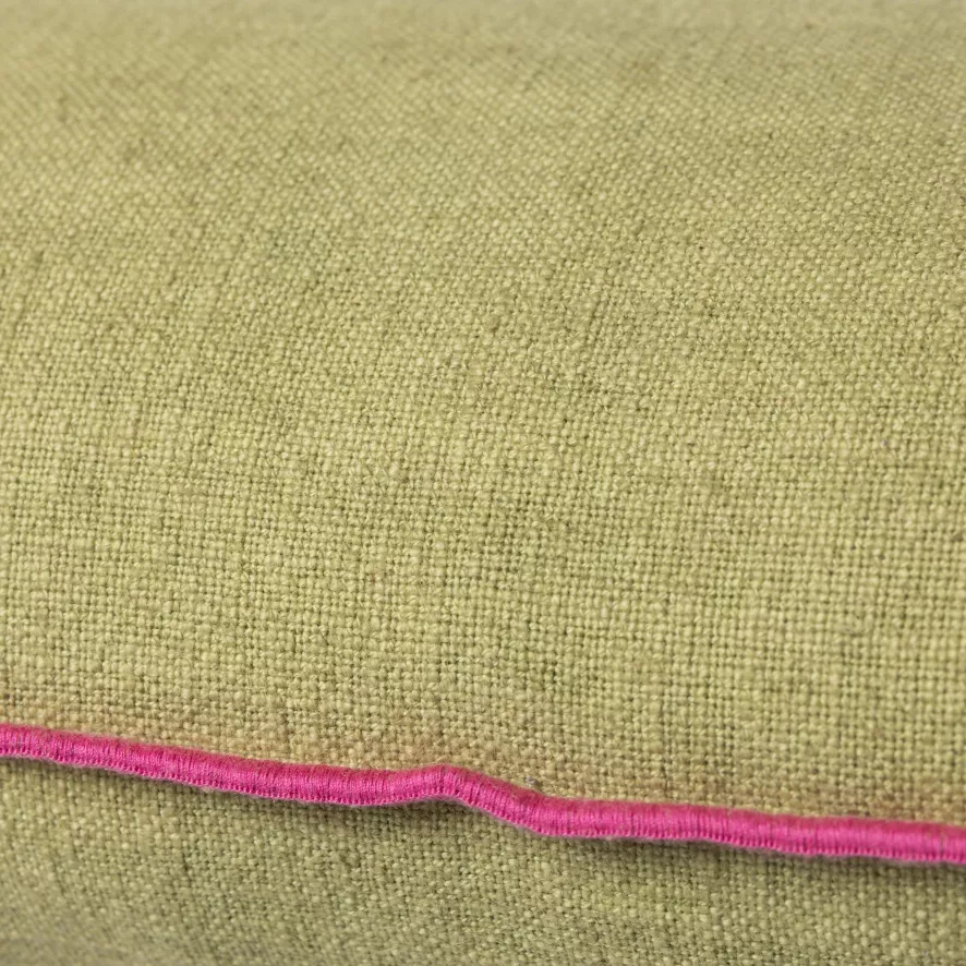 HKliving Linen Cotton Kussen 50x30 Sunset 18 HKliving Linen Cotton Kussen 50x30 Sunset - Afbeelding 16