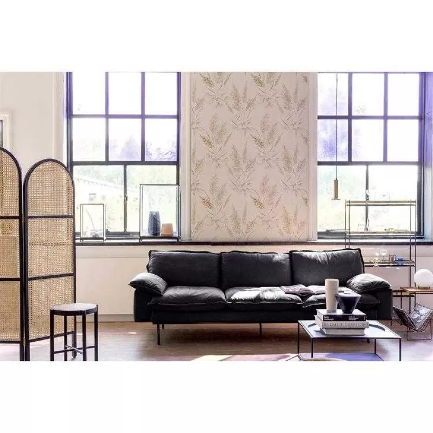 HKliving Retro Bank 4-zits Royal Velvet, Green 8 HKliving Retro Bank 4-zits Royal Velvet, Green - Afbeelding 6