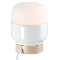 Ifö Electric Ohm 100/130 Tafellamp Ø10 Opaal Wit