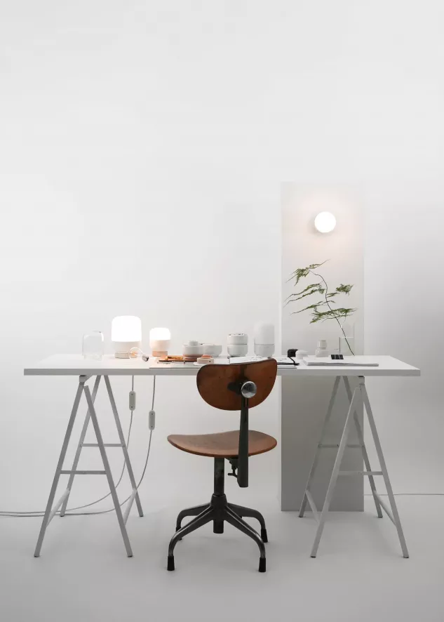 Ifö Electric Ohm 100/130 Tafellamp Ø10 Opaal Wit 13 Ifö Electric Ohm 100/130 Tafellamp Ø10 Opaal Wit - Afbeelding 11