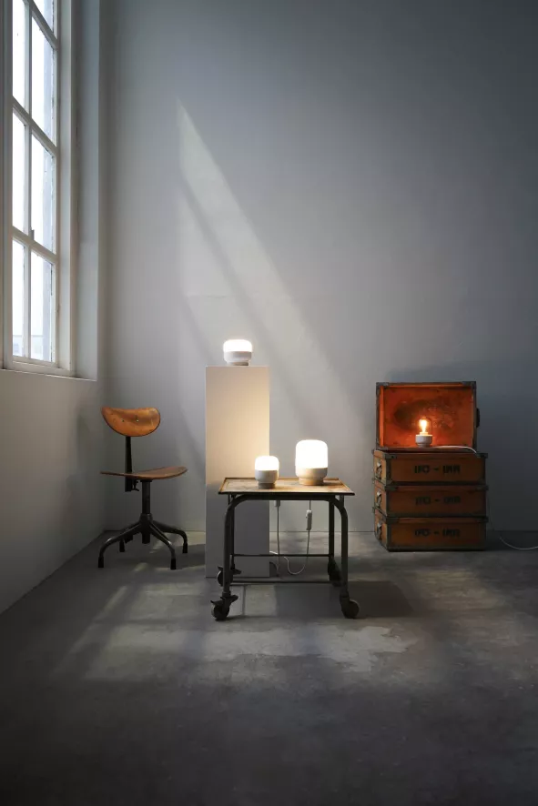 Ifö Electric Ohm 100/130 Tafellamp Ø10 Opaal Wit 8 Ifö Electric Ohm 100/130 Tafellamp Ø10 Opaal Wit - Afbeelding 6