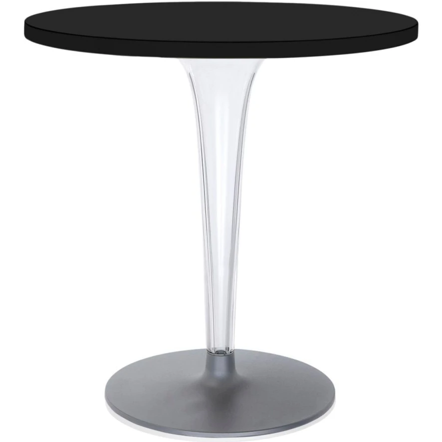 Kartell TopTop Voor Dr YES Tafel Ø70 Zwart 4 Kartell TopTop Voor Dr YES Tafel Ø70 Zwart - Afbeelding 2