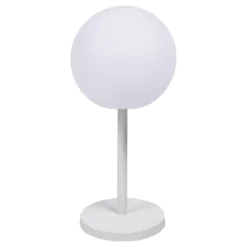 Kave Home Dinesh Tafellamp Oplaadbaar LED Wit