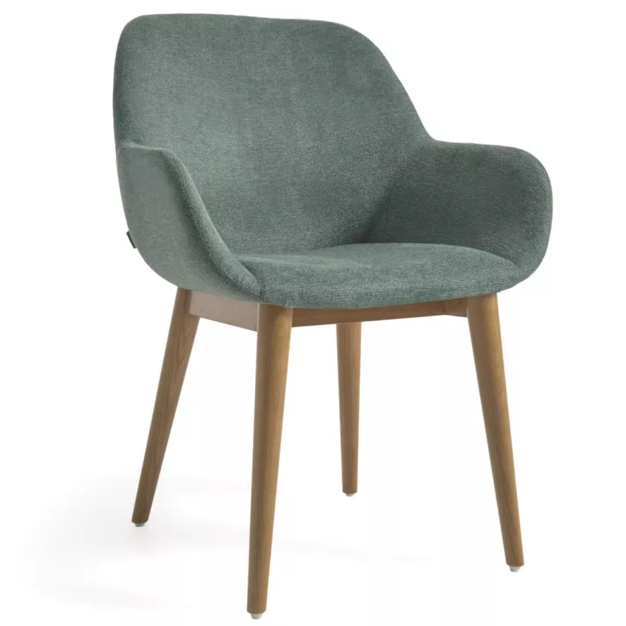 Kave Home Konna Eetkamerstoel Wit 4 Kave Home Konna Eetkamerstoel Wit - Afbeelding 2