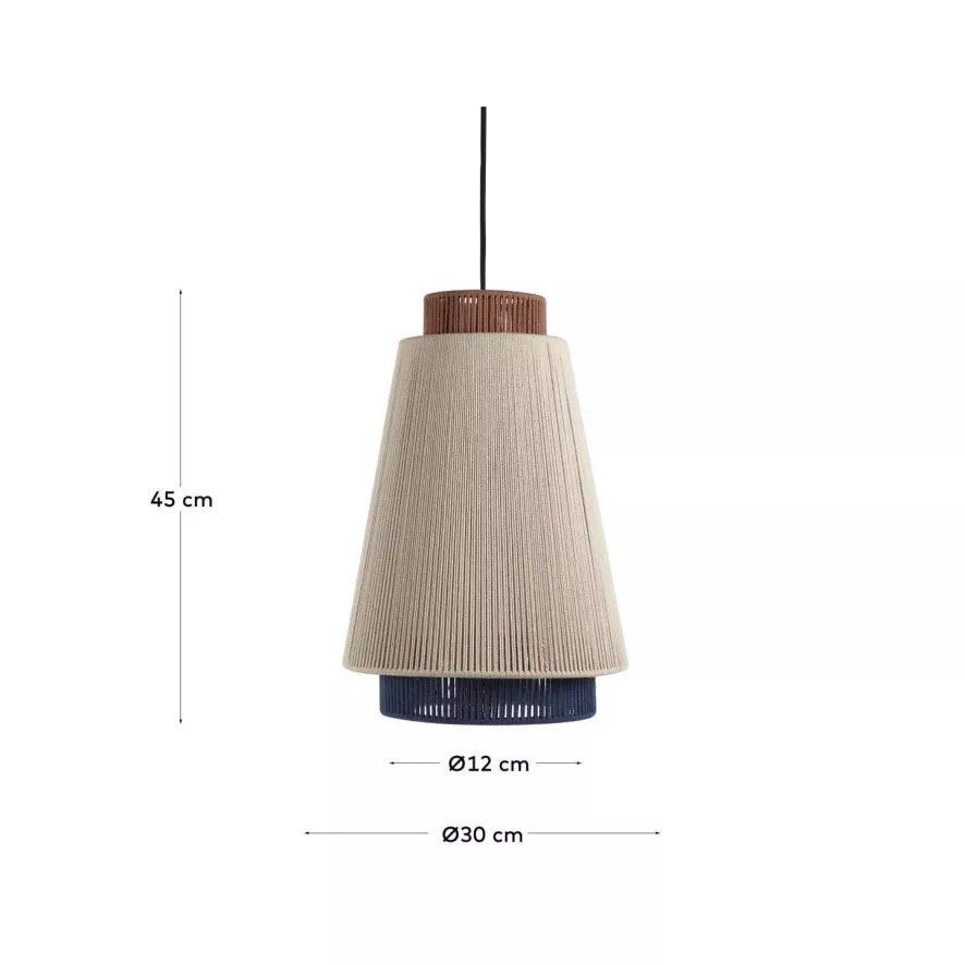 Kave Home Yuvia Hanglamp Large Ø30 9 Kave Home Yuvia Hanglamp Large Ø30 - Afbeelding 7