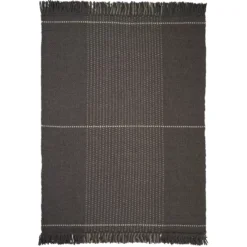 Linie Design Awakened Mind Vloerkleed 170x240 Charcoal