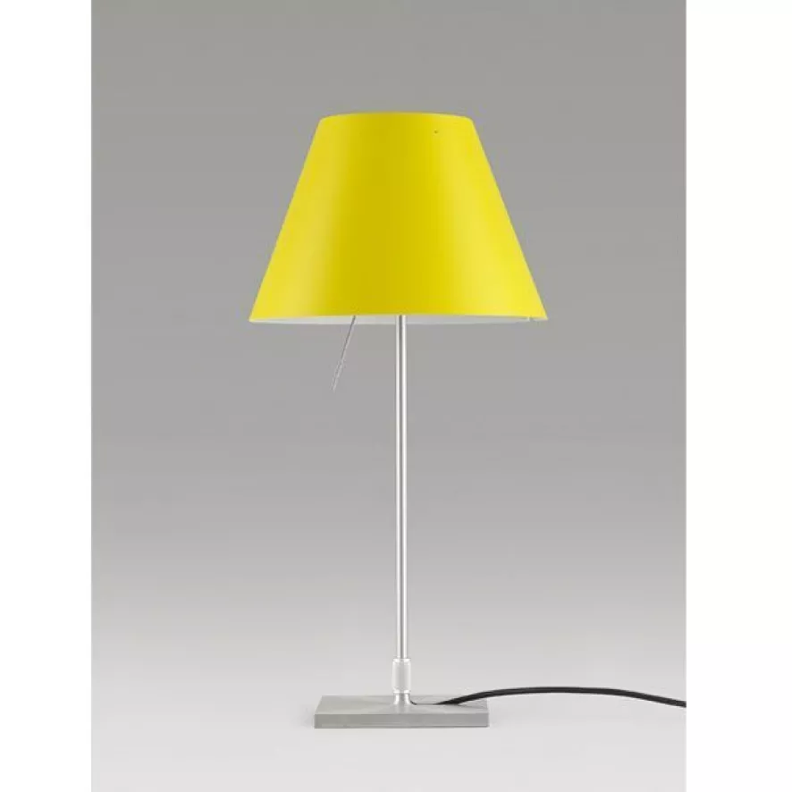 Luceplan Costanzina Tafellamp Aluminium/Comfort Green 5 Luceplan Costanzina Tafellamp Aluminium/Comfort Green - Afbeelding 3