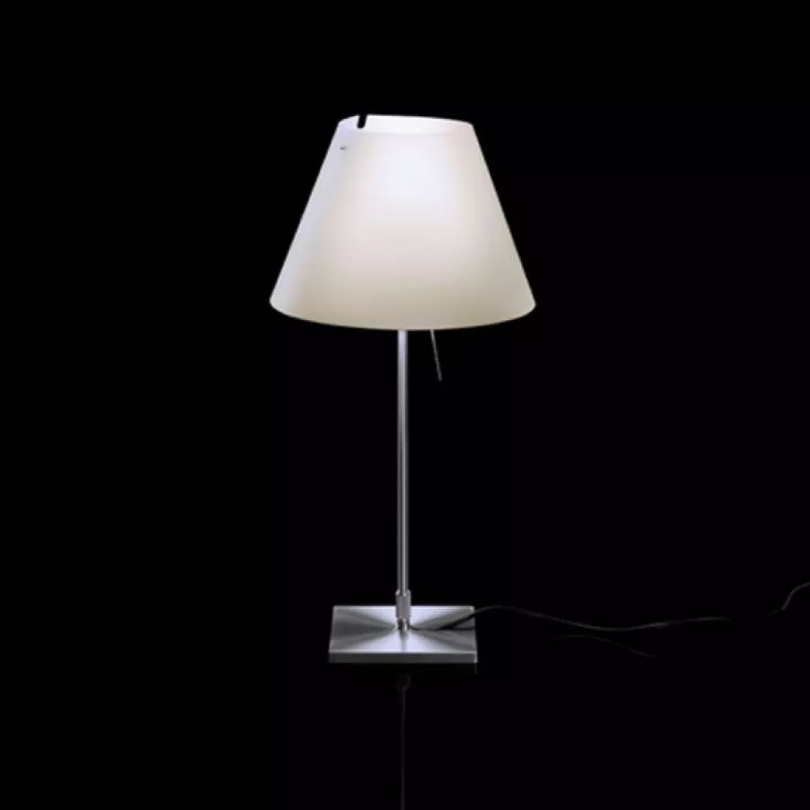 Luceplan Costanzina Tafellamp Aluminium/Comfort Green 7 Luceplan Costanzina Tafellamp Aluminium/Comfort Green - Afbeelding 5