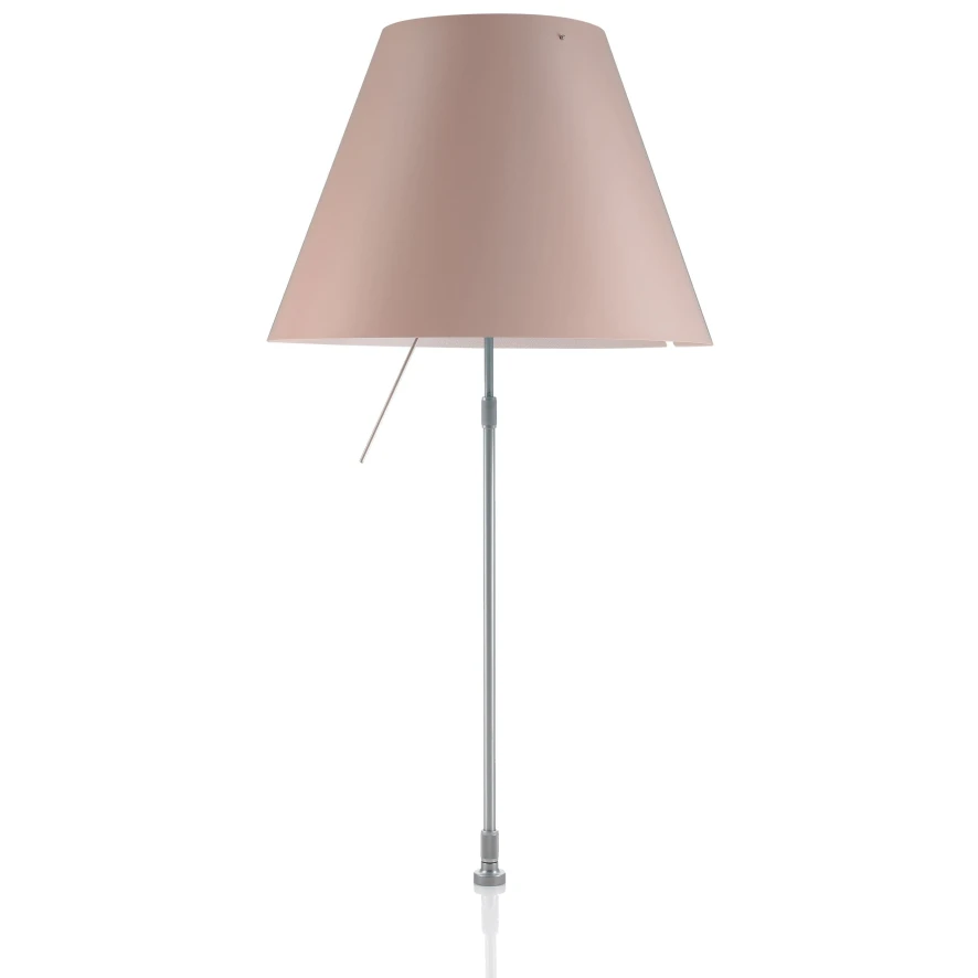 Luceplan Costanza Tafellamp Telescopisch Met Dimmer En Schroef Aluminium/wit 4 Luceplan Costanza Tafellamp Telescopisch Met Dimmer En Schroef Aluminium/wit - Afbeelding 2