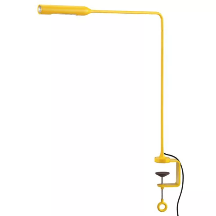 Lumina Flo Clamp Klemlamp LED 3000K Geel 3 Lumina Flo Clamp Klemlamp LED 3000K Geel