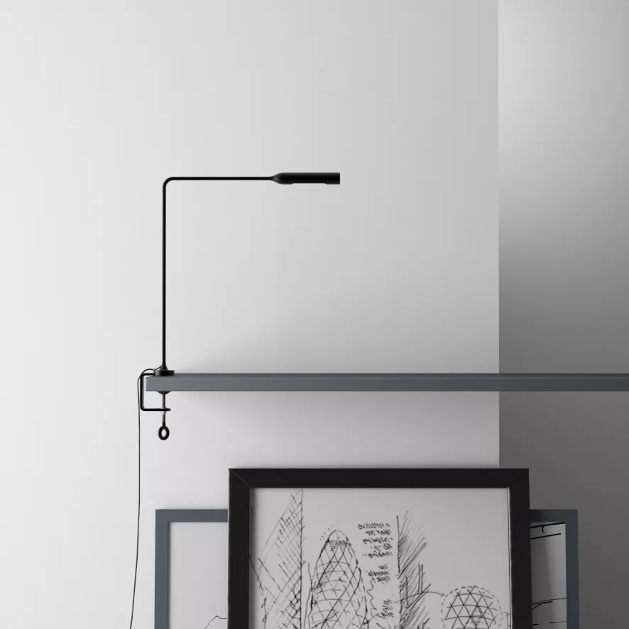 Lumina Flo Clamp Klemlamp LED 3000K Geel 11 Lumina Flo Clamp Klemlamp LED 3000K Geel - Afbeelding 9