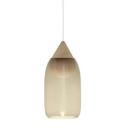 Mater Design Liuku Hanglamp Drop Eiken Smoke