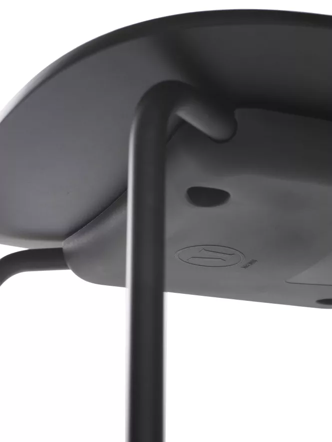 Audo Copenhagen Co Chair Stoel Zwart Met Arm Gestof. Donker Eik Champion 061 11 Audo Copenhagen Co Chair Stoel Zwart Met Arm Gestof. Donker Eik Champion 061 - Afbeelding 9