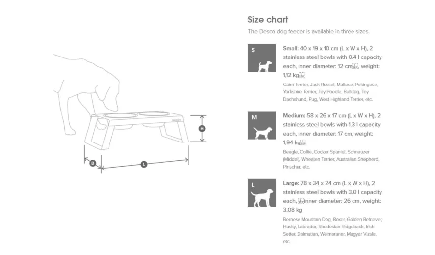 MiaCara Desco Hondenvoerbak Medium Aluminium Grijs 18 MiaCara Desco Hondenvoerbak Medium Aluminium Grijs - Afbeelding 16