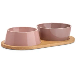 MiaCara Doppio Hondenvoerbak Small Berry