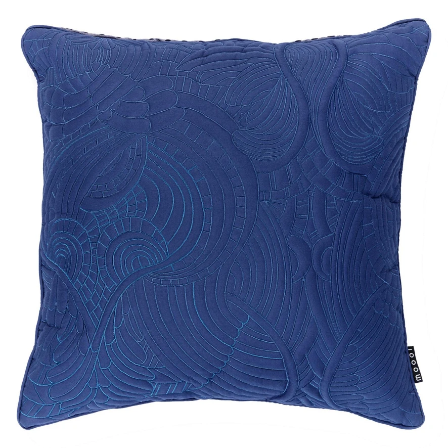 Moooi Dodo Pavone Kussen 50x50 Black 7 Moooi Dodo Pavone Kussen 50x50 Black - Afbeelding 5