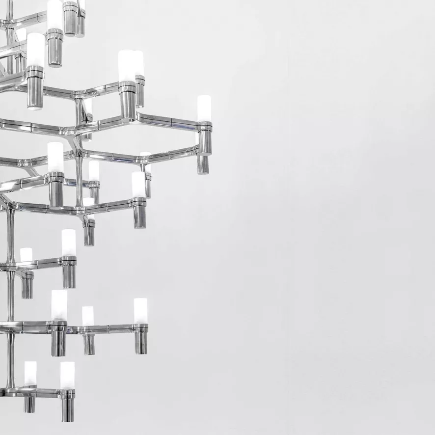 Nemo Crown Summa Kroonluchter Zwart 6 Nemo Crown Summa Kroonluchter Zwart - Afbeelding 4